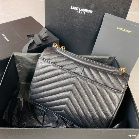 Repladies REP shoulder Medium leather bag-24*17*6.5cm YSL 0804